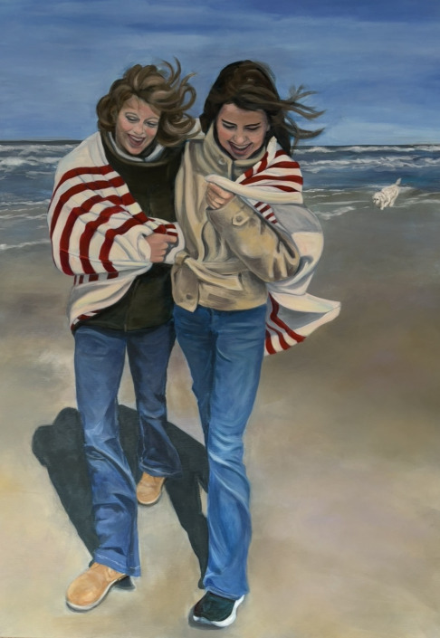 Westwind – 140 X 100 cm Malerin: Kerstin Schuckmann - Acryl - Westwind - 140 X 100 cm
