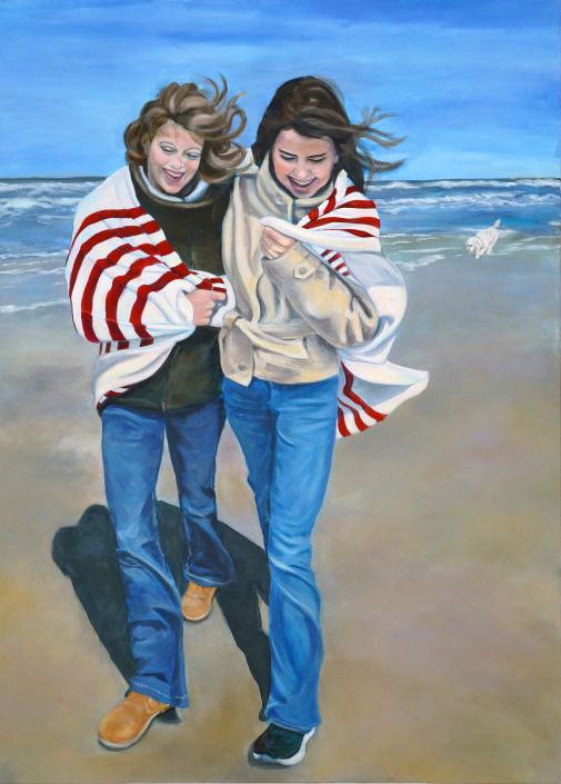 Malerin: Kerstin Schuckmann - Acryl - Westwind - 140 X 100 cm