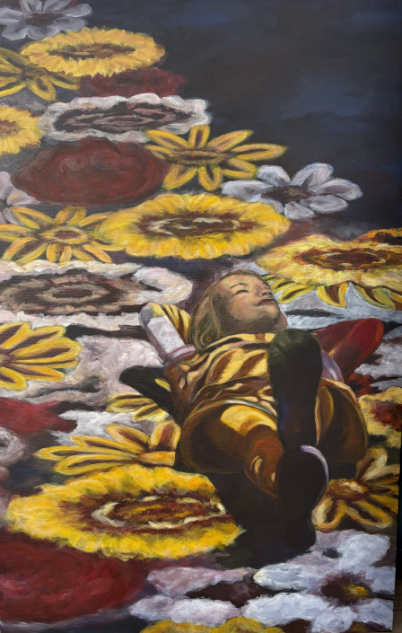 Traumzeit – 120 X 80 cm Malerin: Kerstin Schuckmann - Acryl - Traumzeit - 120 X 80 cm